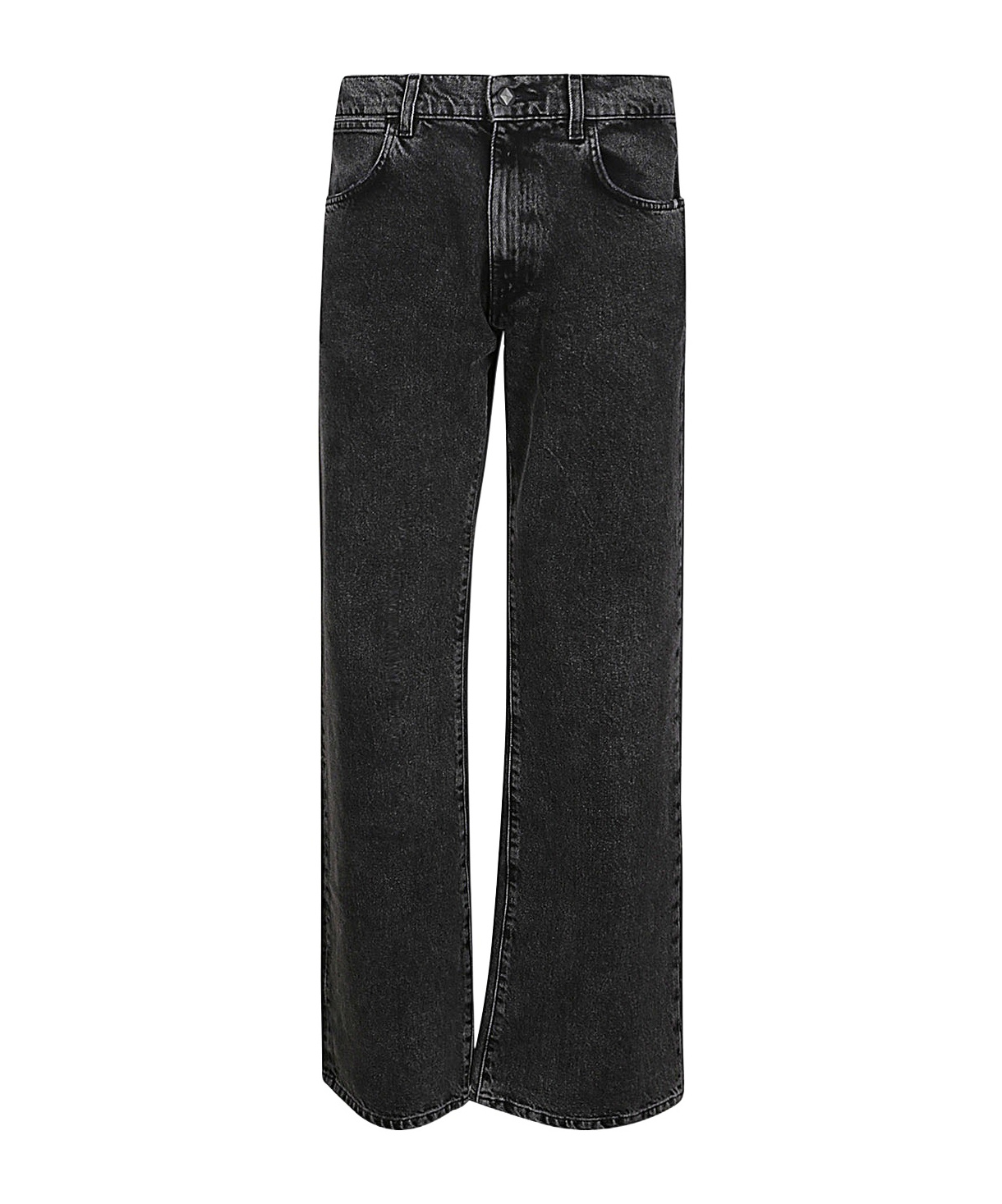 Amish Belt-loop Jeans In Black