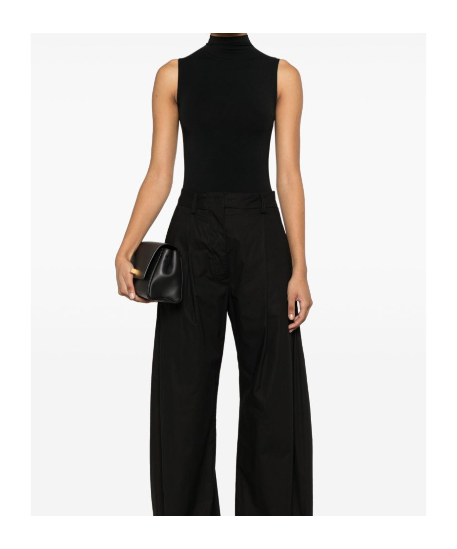 Wolford High Neck Sleeveless Jersey Bodysuit