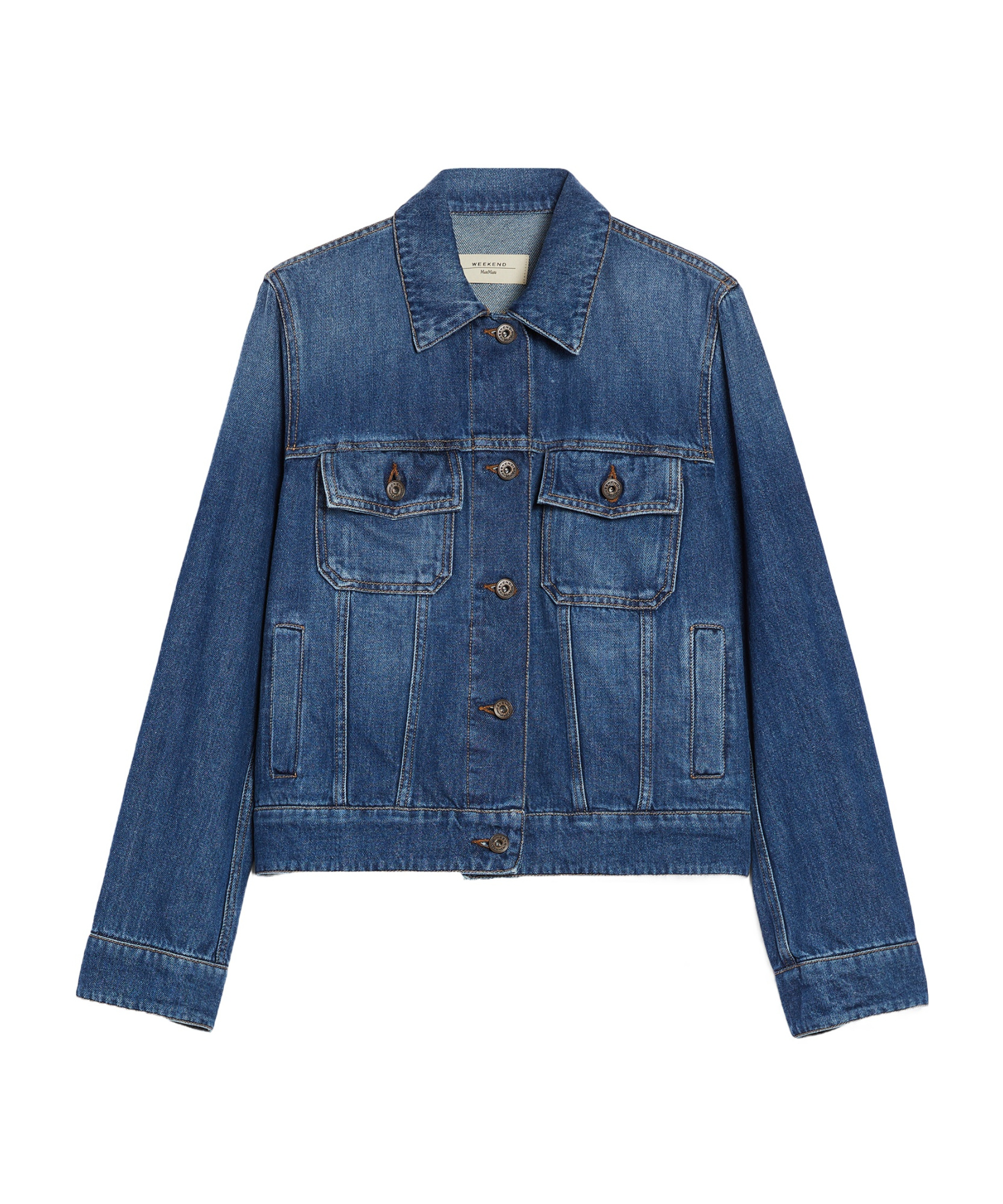 Weekend Max Mara Denim Jacket In Blue