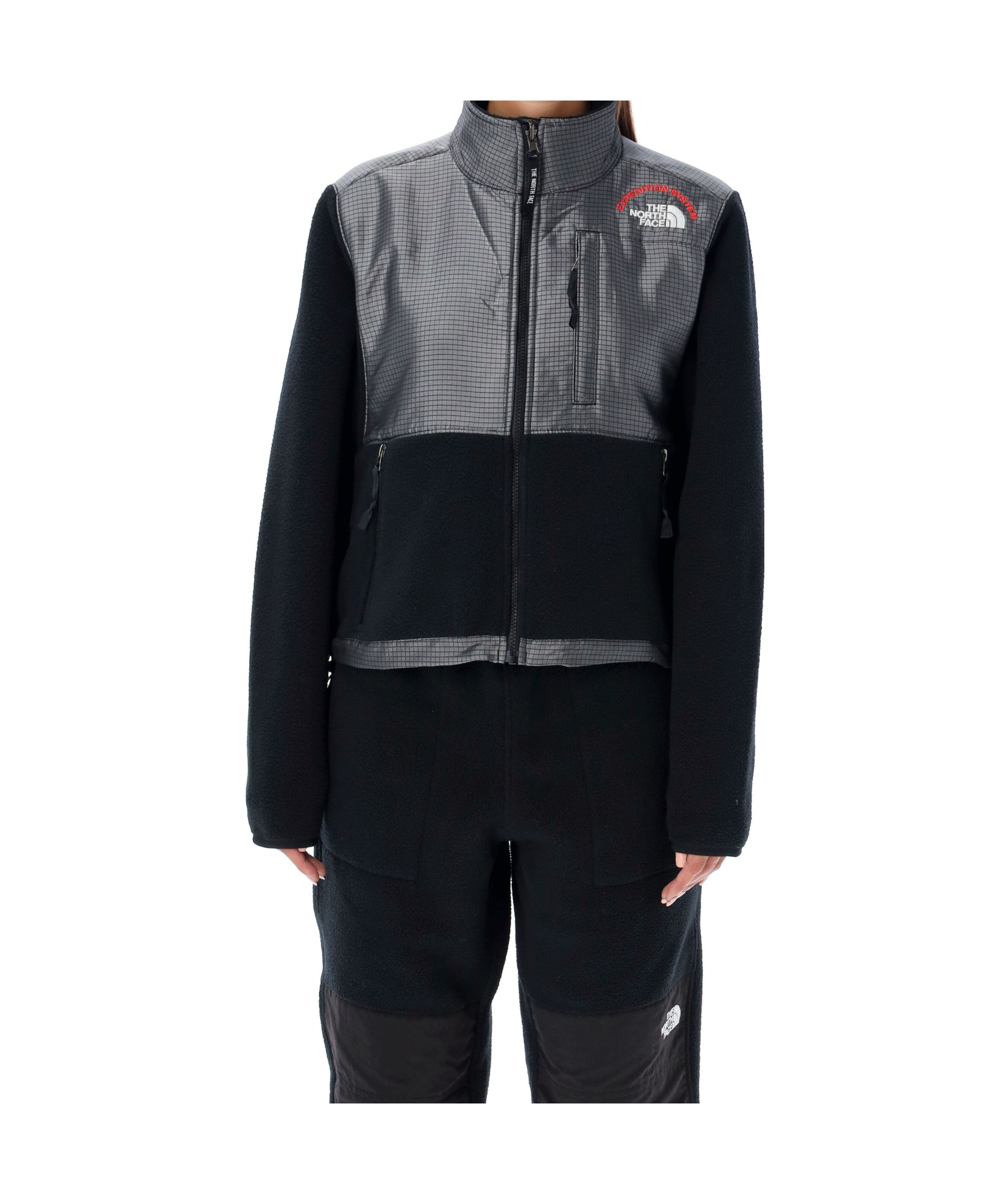 The North Face Retro Denali Jacket Zip Pockets In Black