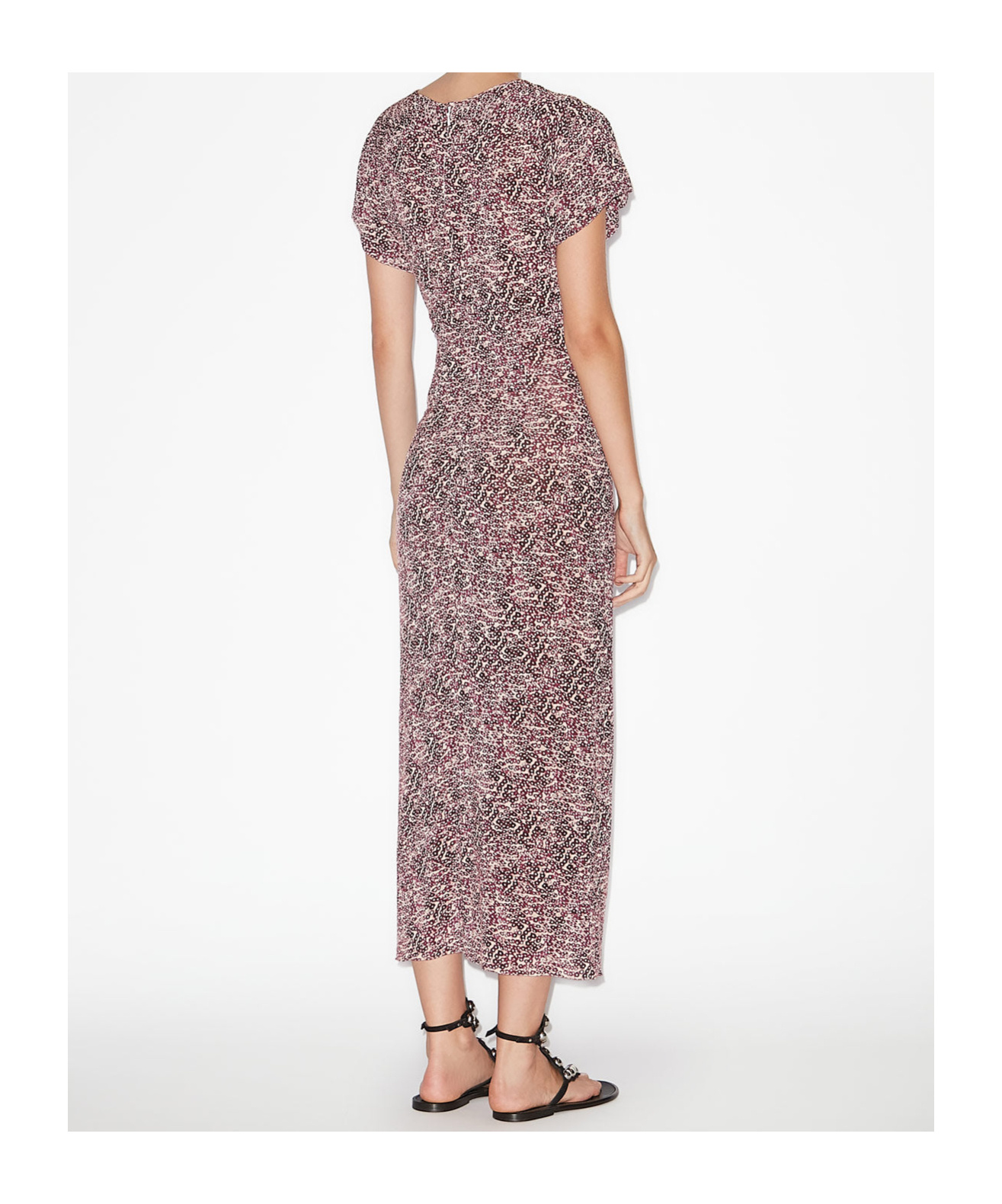 Shop Isabel Marant Terena Dress In Nude
