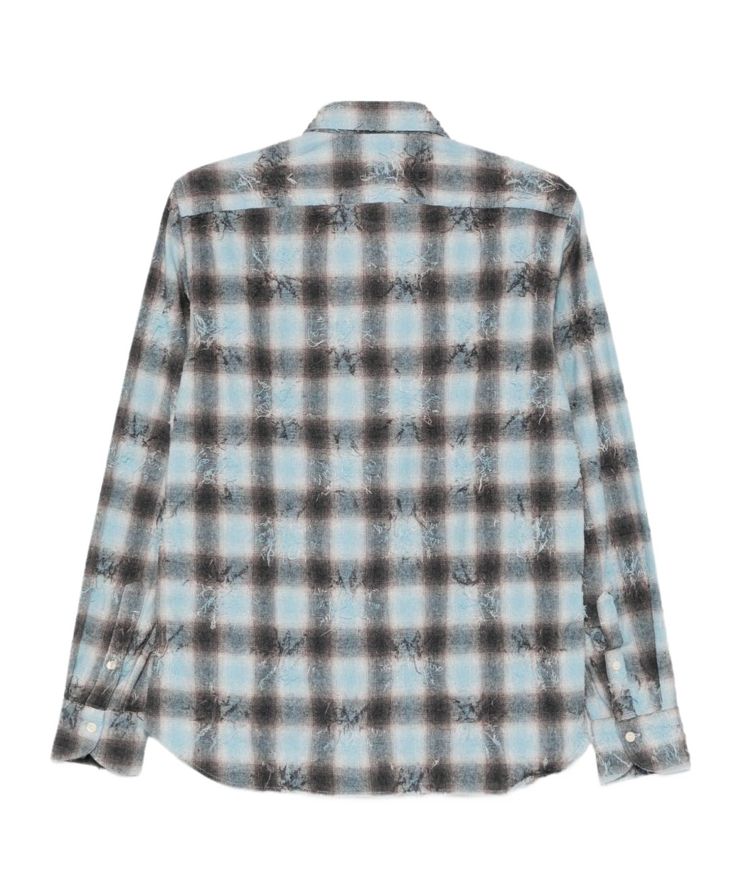 Tintoria Mattei 954 Checked Shirt In Gray