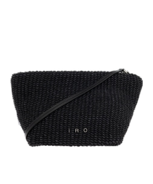 Iro Logo Shoulder Bag In Black