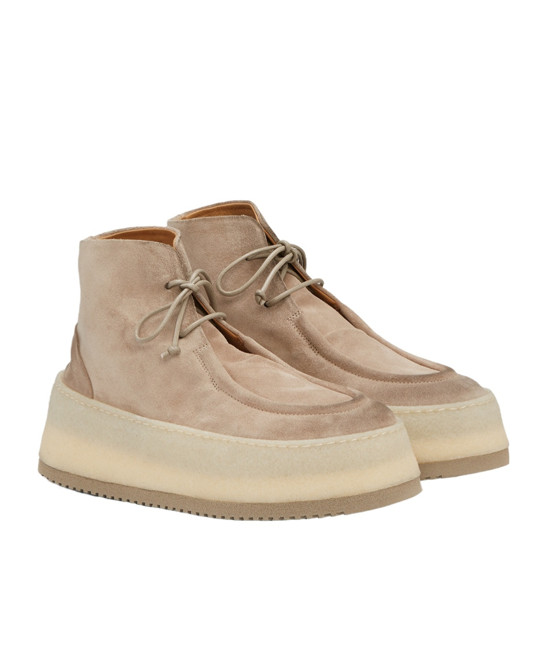 Marsèll Parapana Leather Boots In Nude