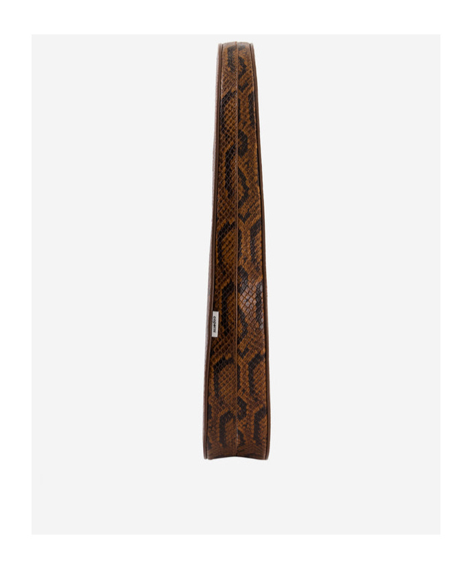Coperni All-over Printed Top Handle Bag In Brown