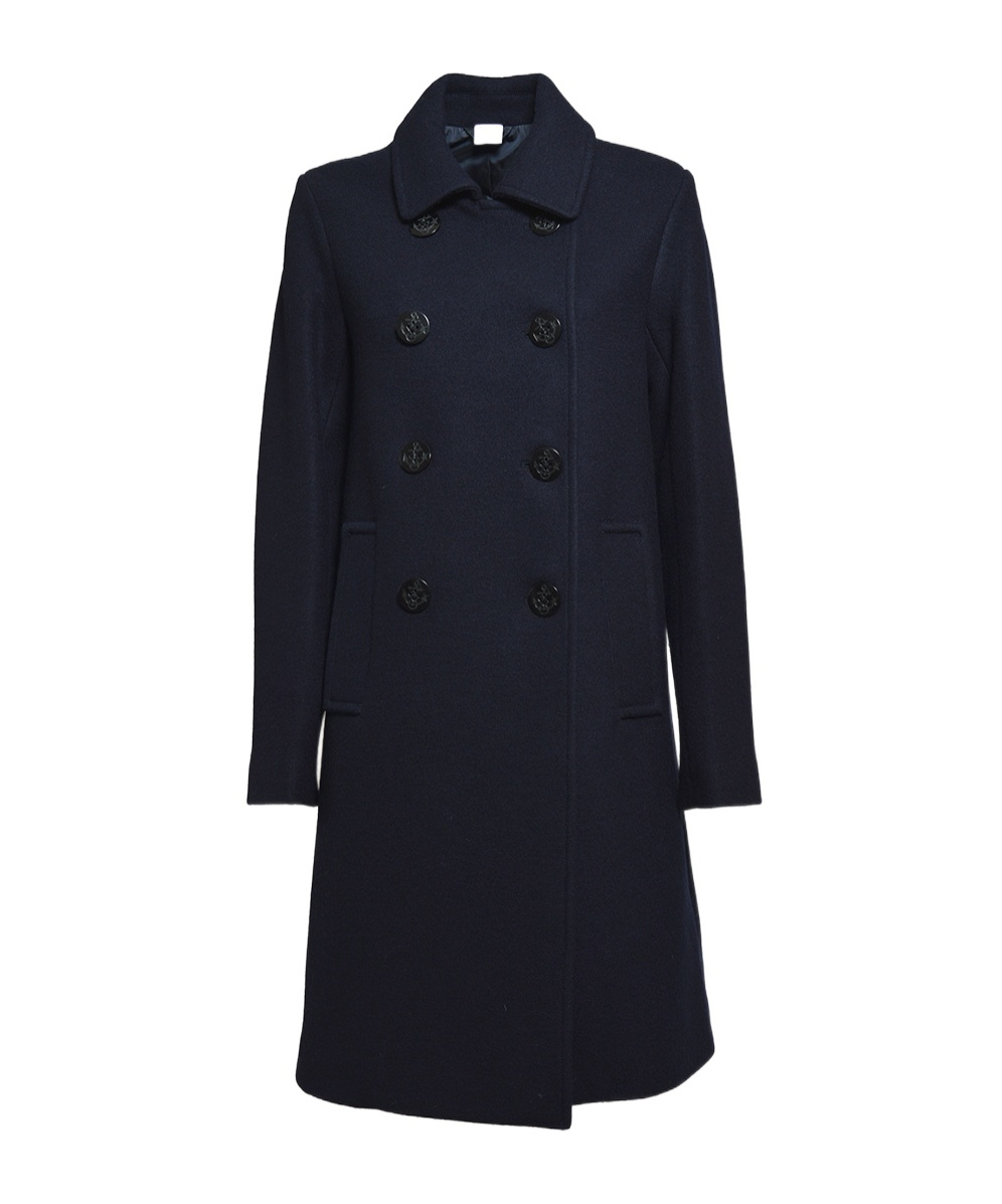 Aspesi Double-breasted Wool Coat