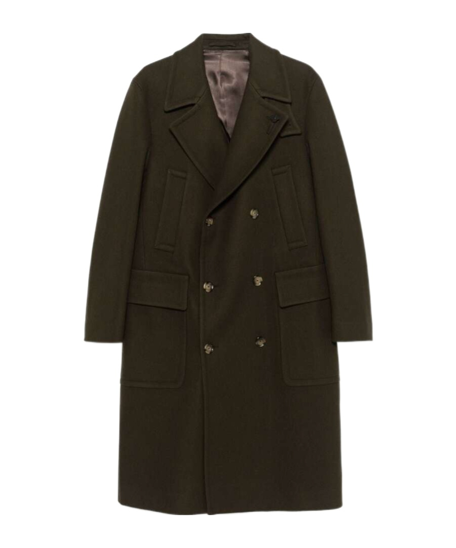 Lardini Man Coat Clothing In Black