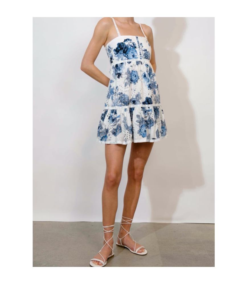 Alice And Olivia Fallon Mini Dress