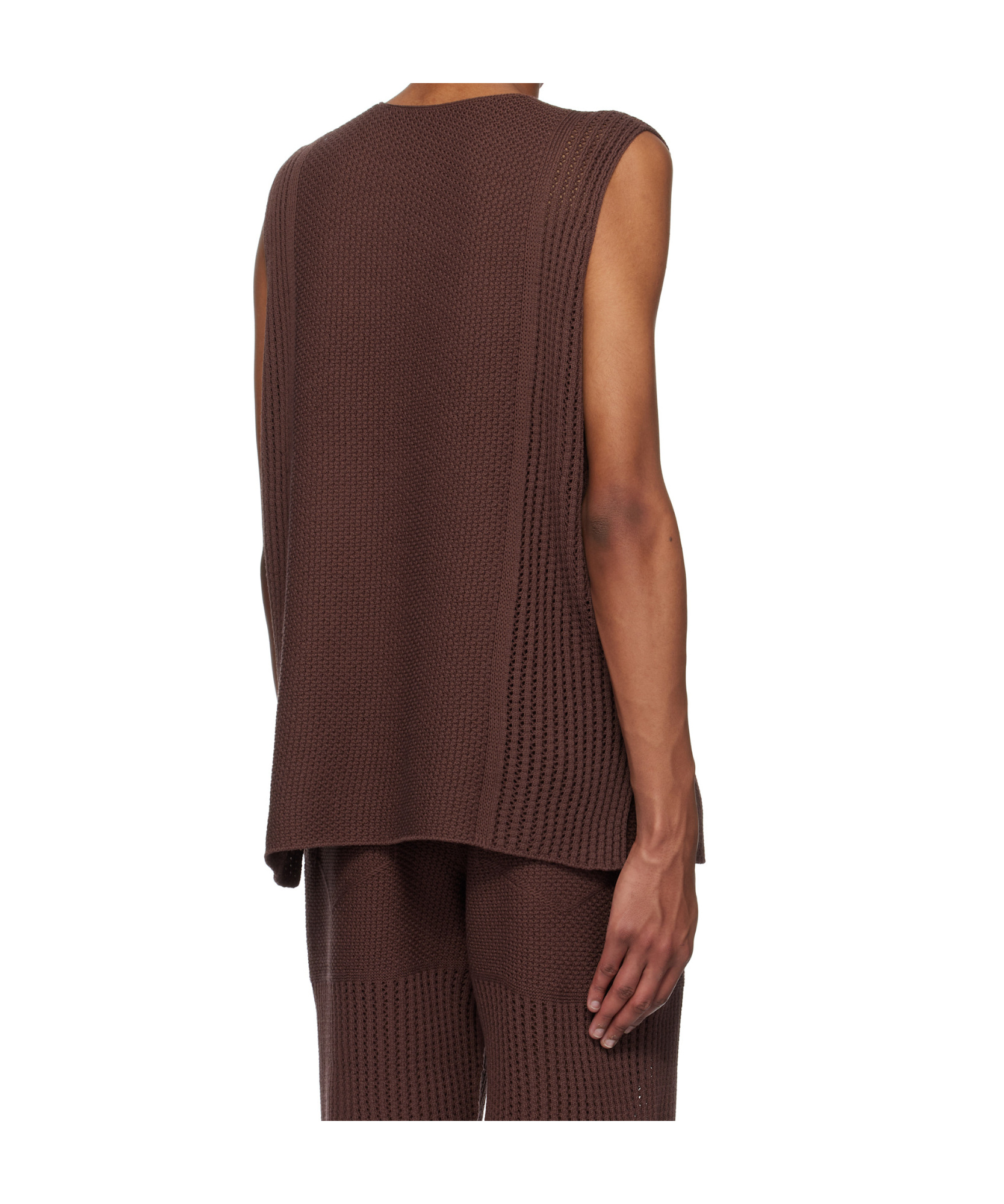 ISSEY MIYAKE RUSTIC KNIT VEST
