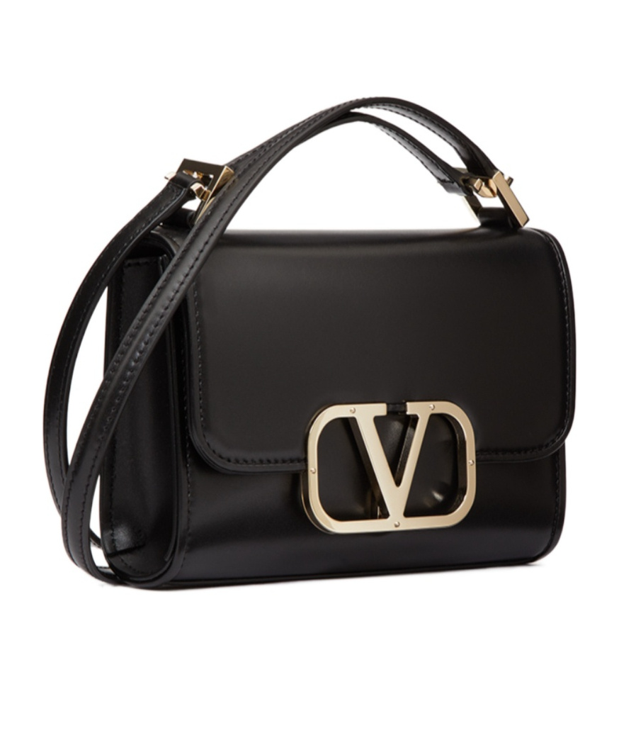 VALENTINO GARAVANI SMALL VLOGO TYPE SHOULDER BAG