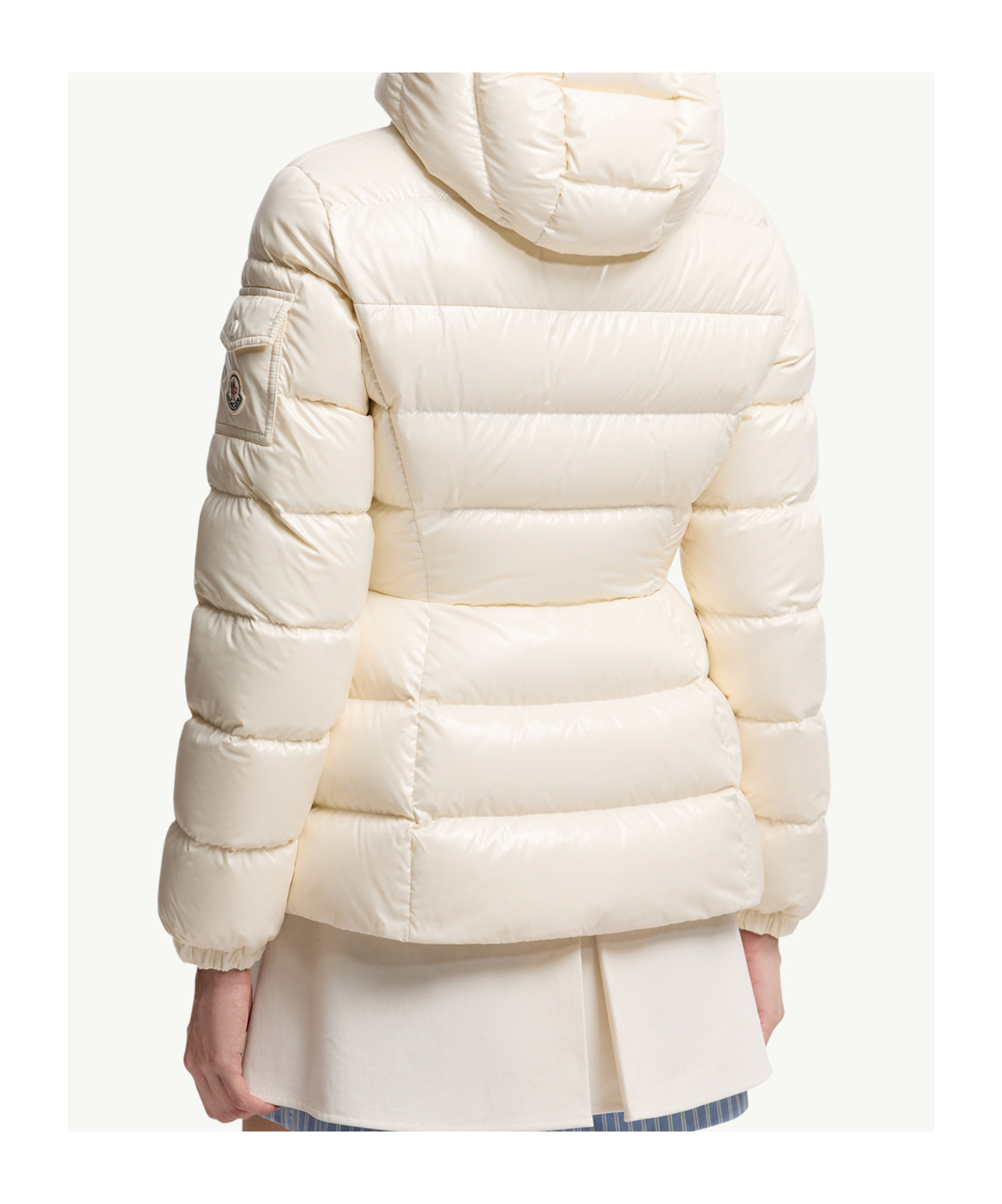Moncler Doudoune Courte À Capuche Barante