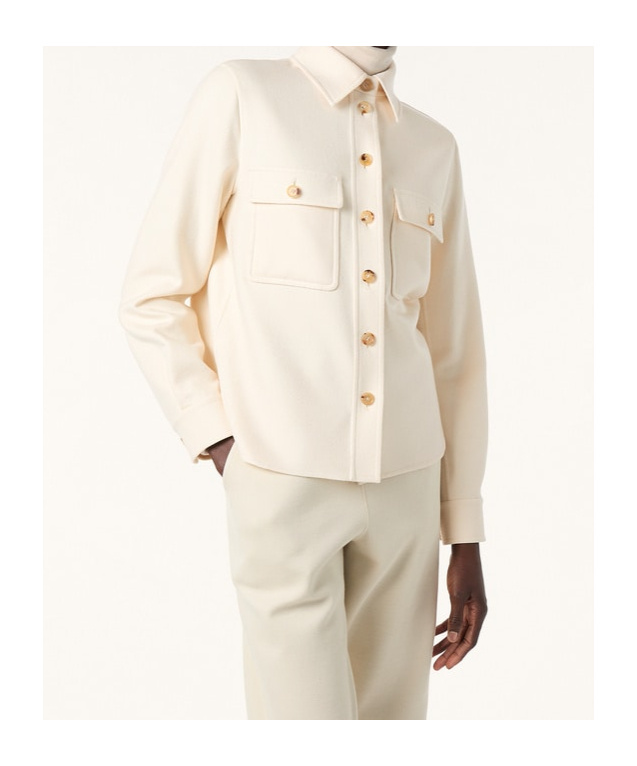 Loro Piana Yannis Overshirt In Neutral