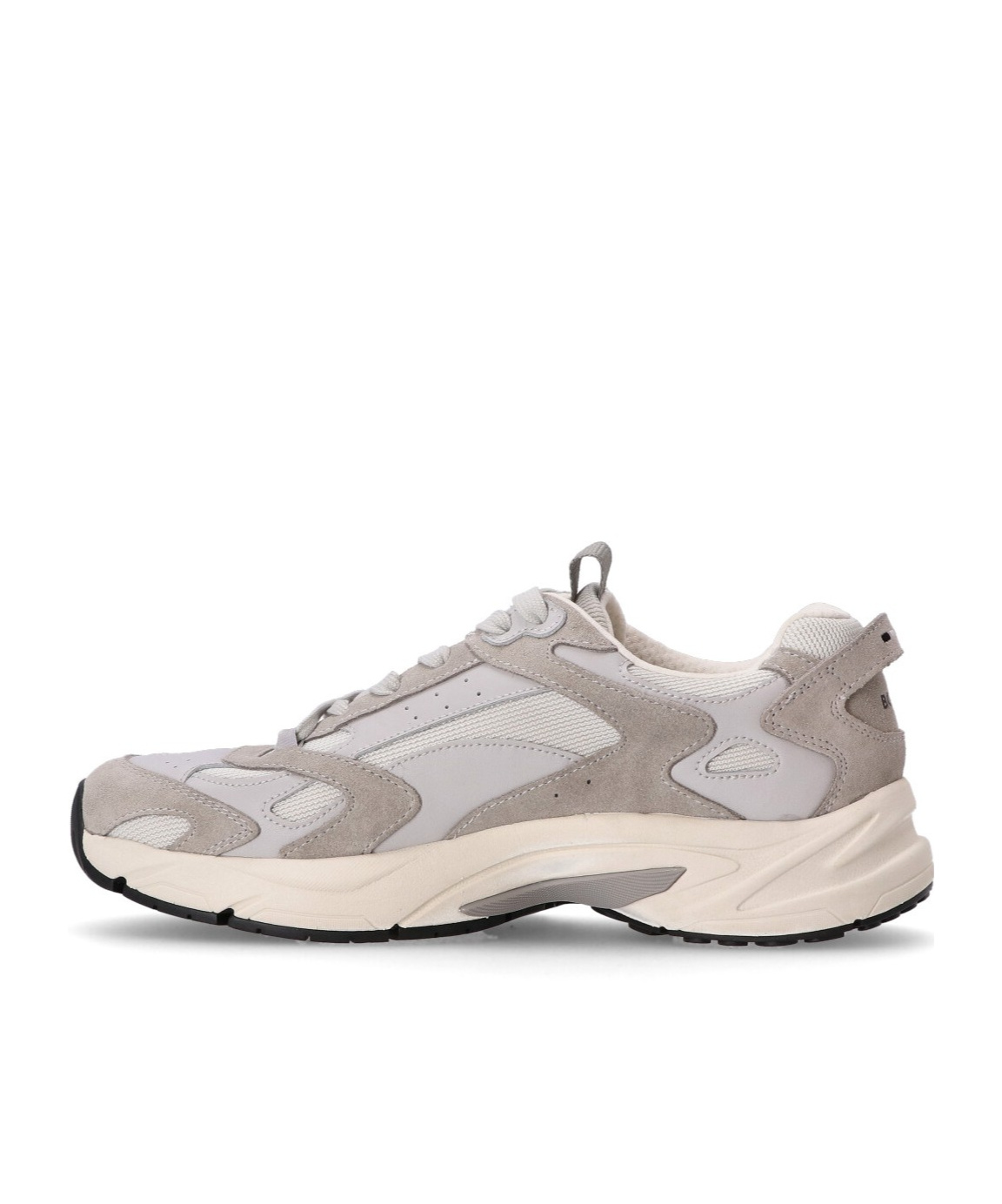 Hugo Boss Round Head Low-cut Sneakers In Gray