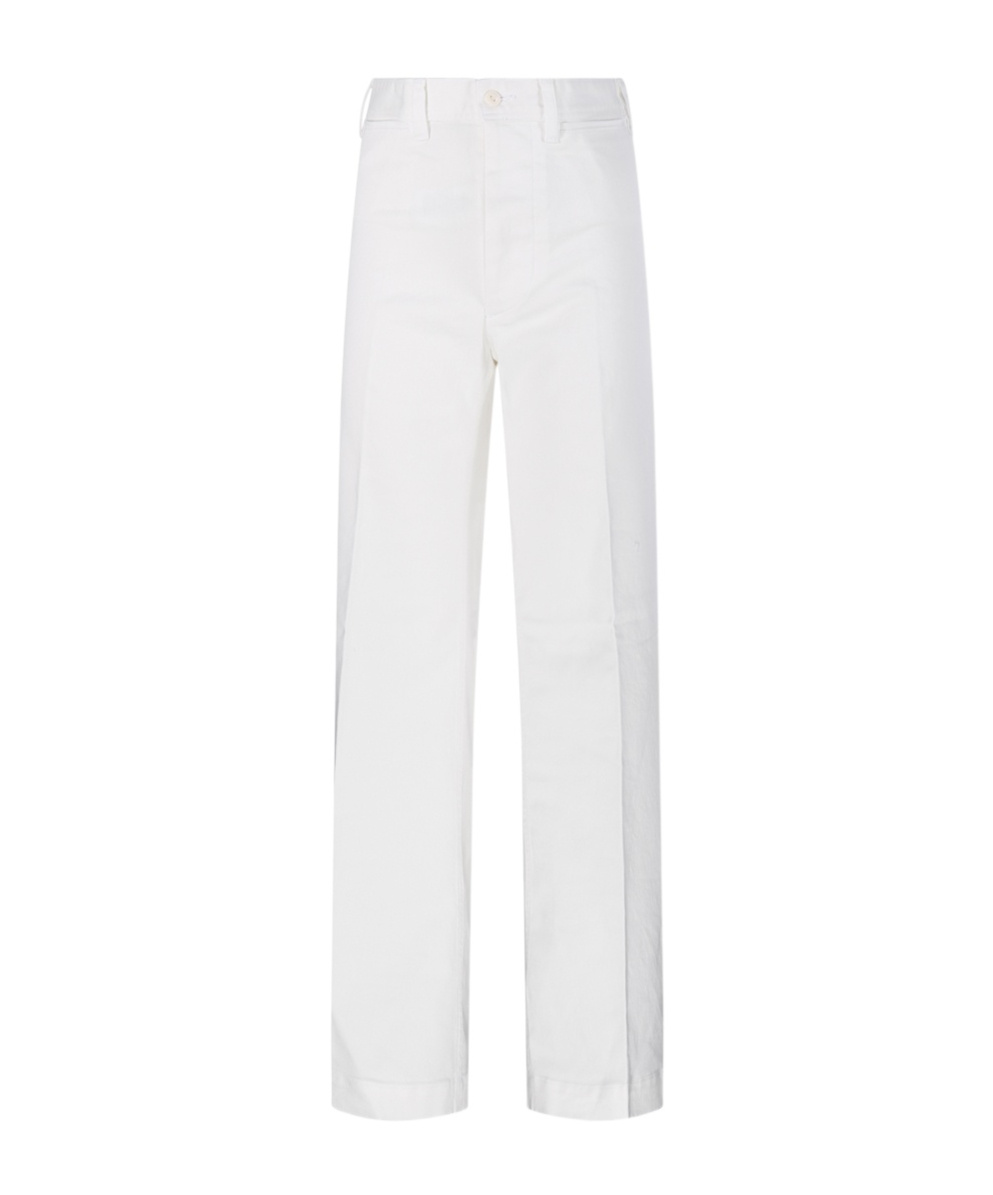 Polo Ralph Lauren High-waist Straight-leg Pantsith Tailored Finish