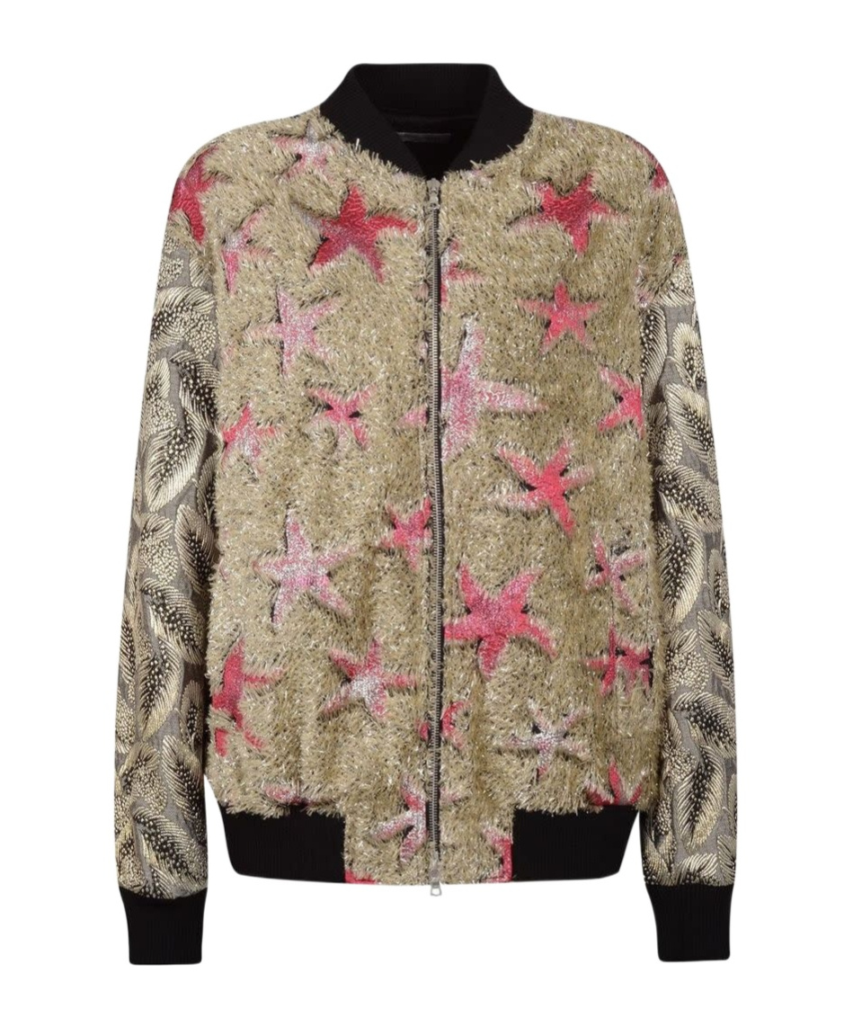 Dries Van Noten Long Sleeve Casual Jackets In Multi