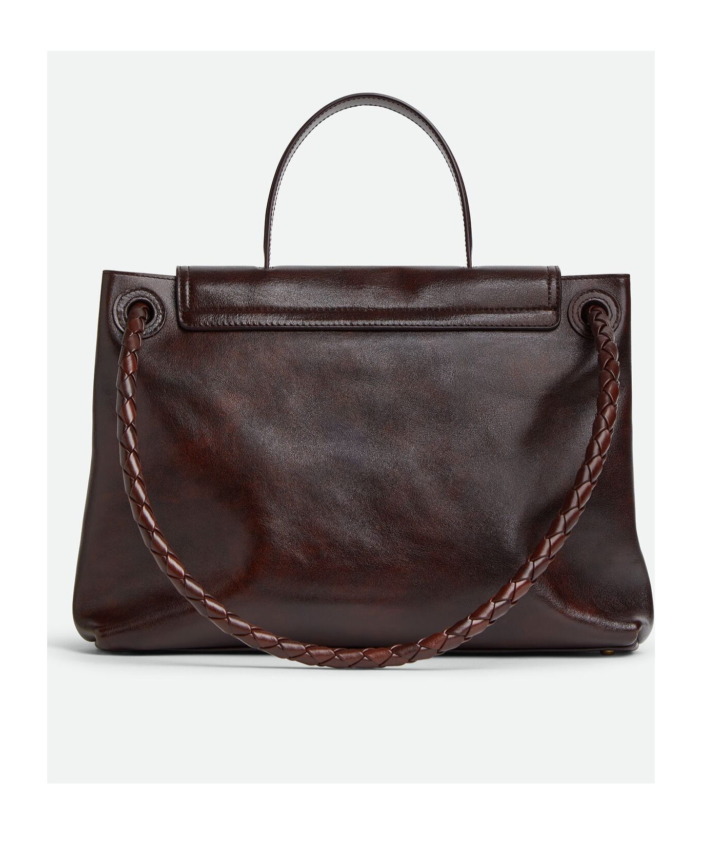 Bottega Veneta Ciao Ciao Medium Distressed Leather Top-handle Bag