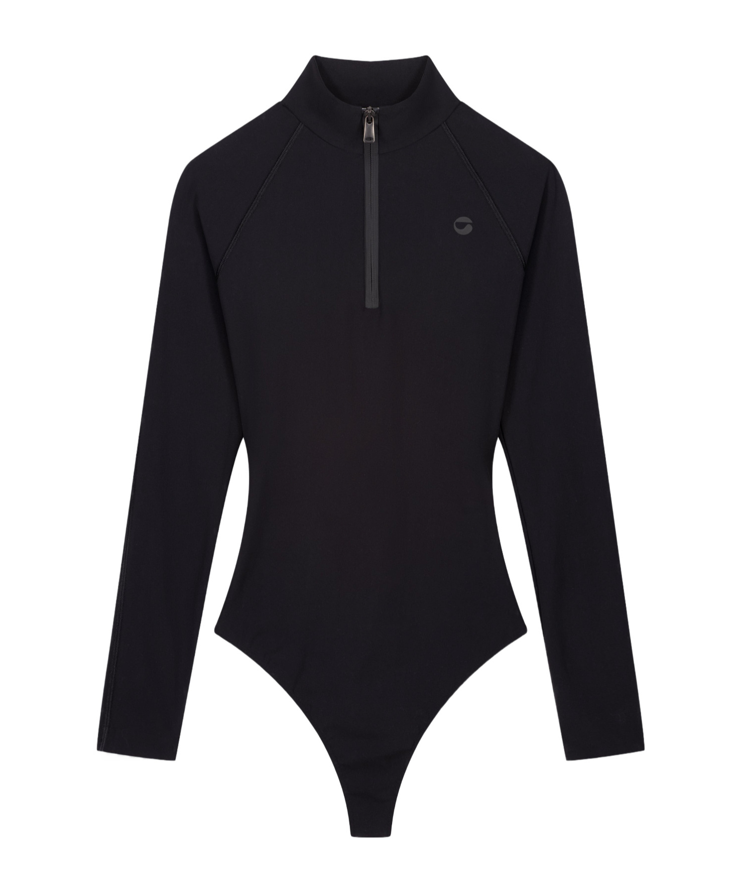 Coperni Logo Long-sleeved Bodysuit In Black
