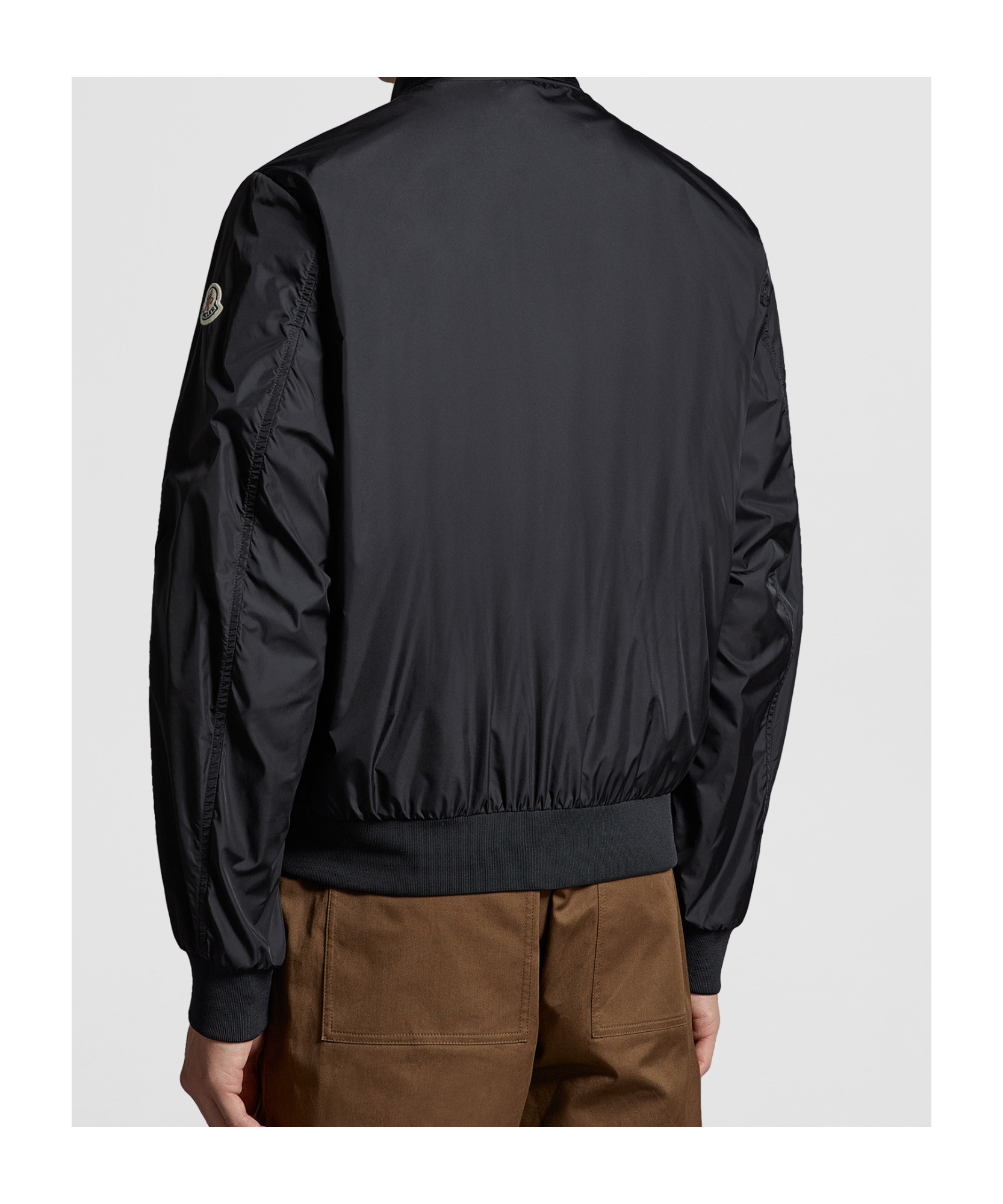 Shop Moncler Reppe Rain Jacket In Black