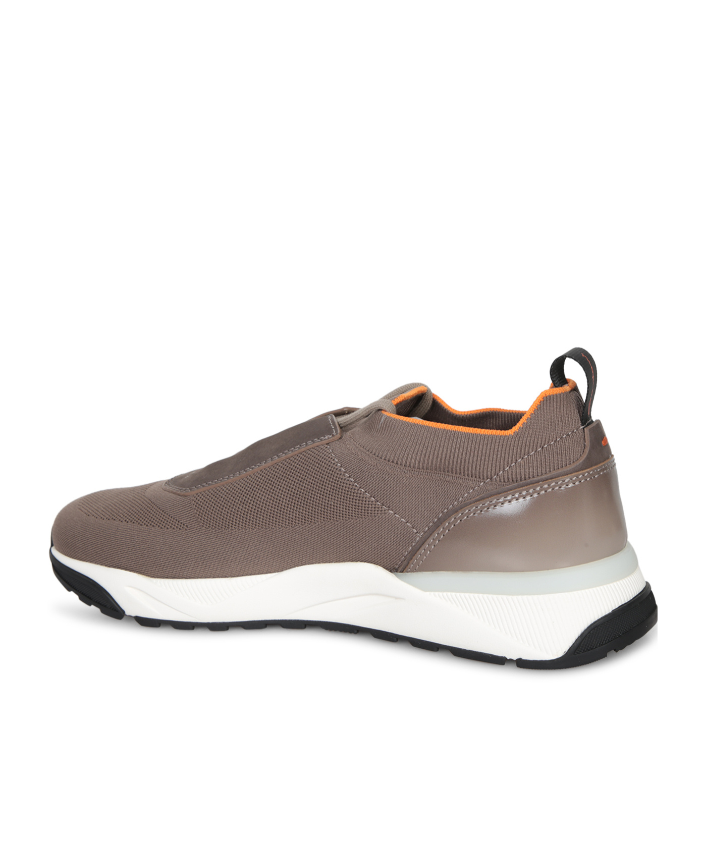 Santoni Knitted-panels Low-top Sneakers In Multi