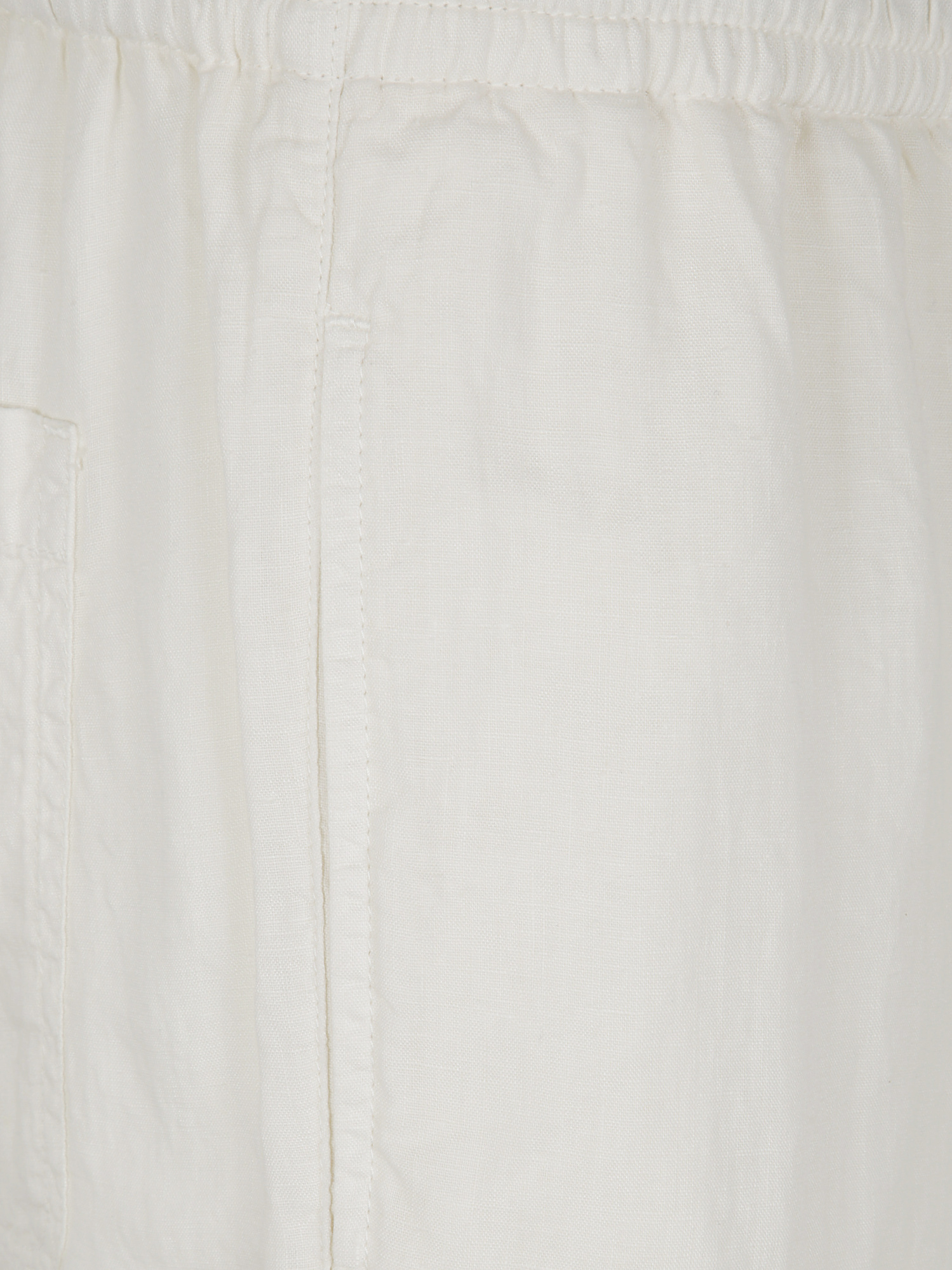 Aspesi Waistband Elastic Back Pocket In White