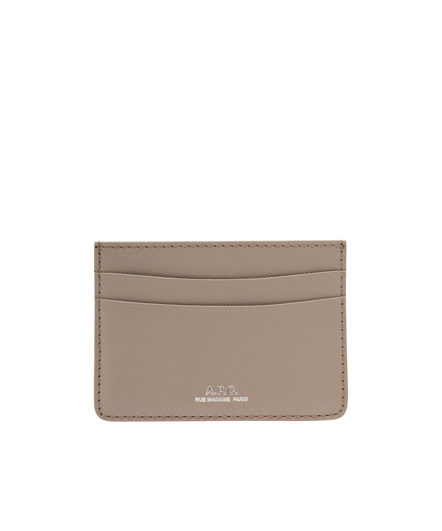 Apc Logo Card Holder In Nude