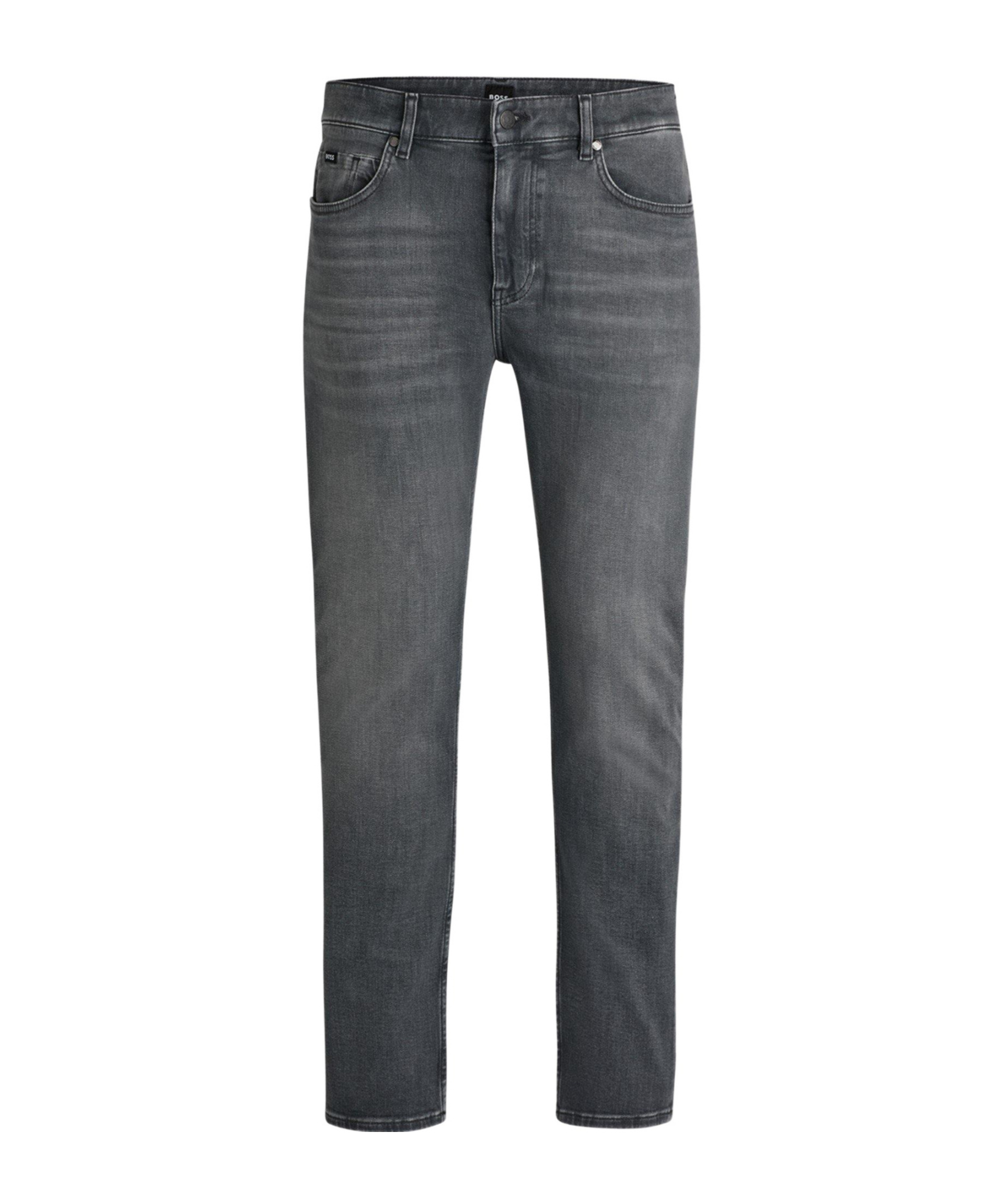 Hugo Boss High-waist Jeans In Black