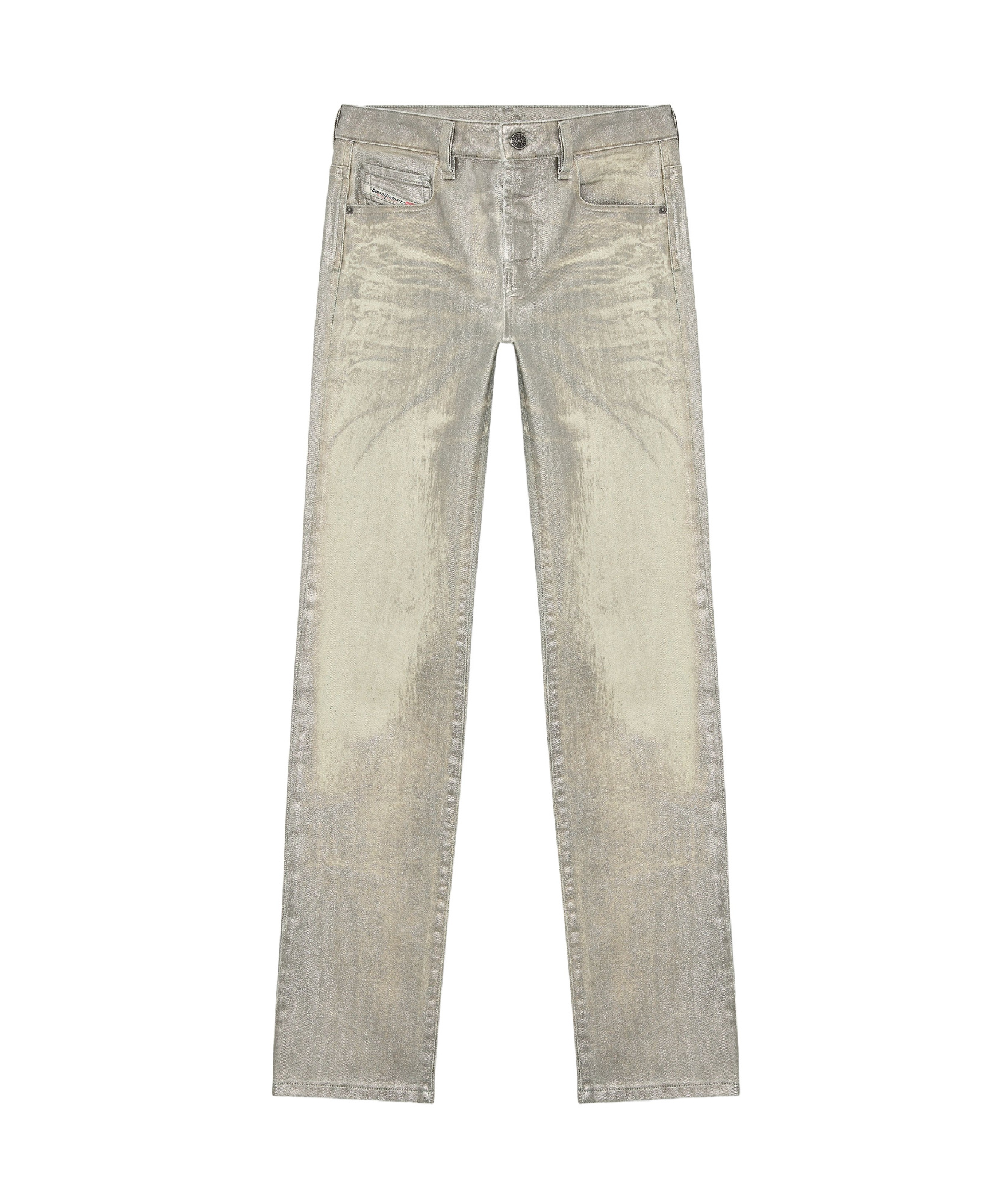 Diesel 1989 D-mine Straight Jeans In Nude