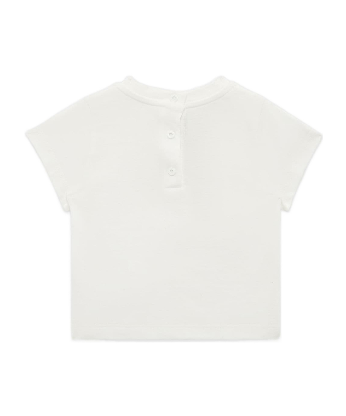 FENDI FENDI KIDS LOGO DETAILED CREWNECK T-SHIRT