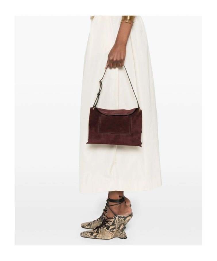 Wandler Shoulder Bags With Adjustable Strap And Front Pocket