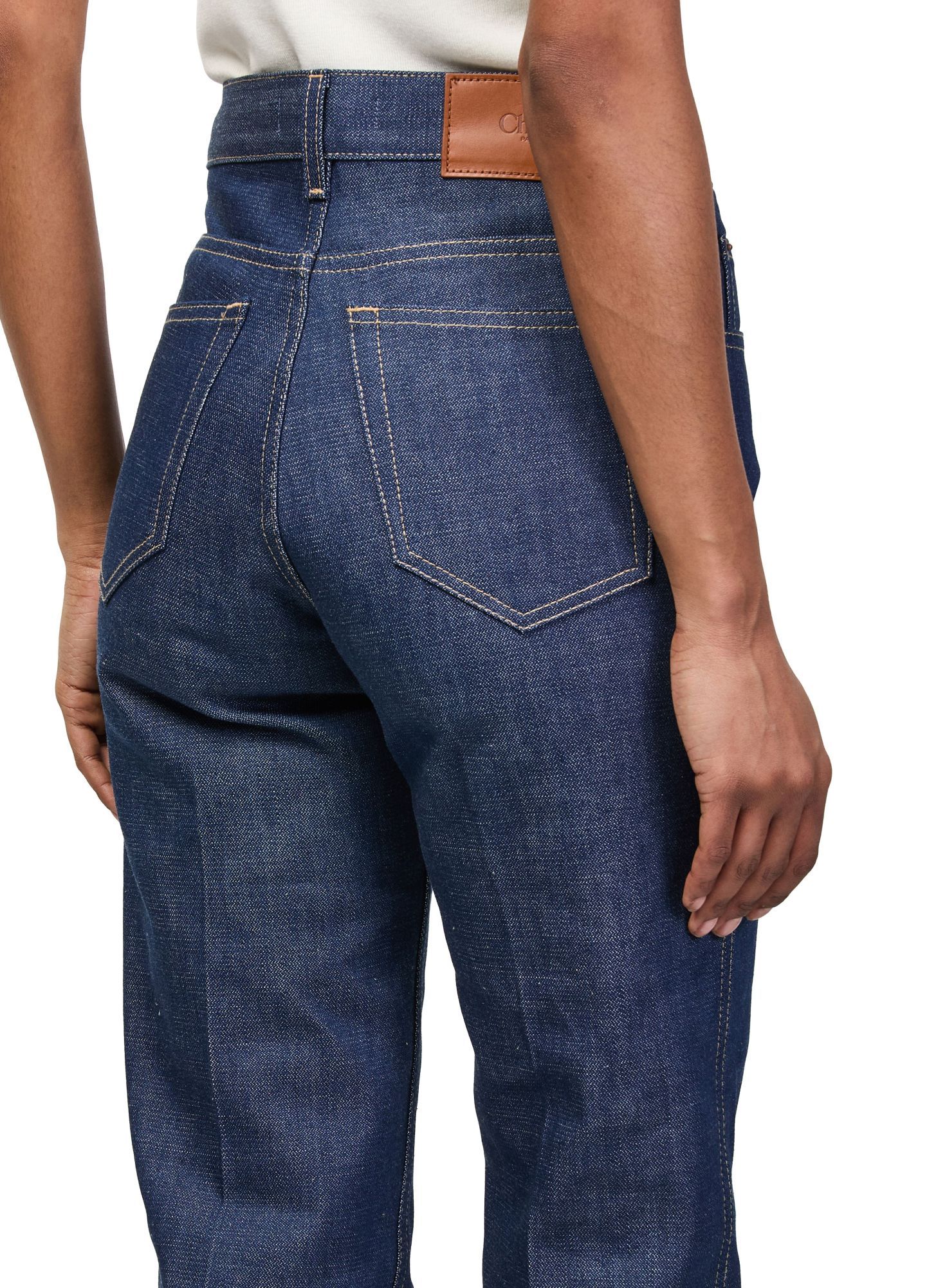 Chloé Flared Jeans In Black