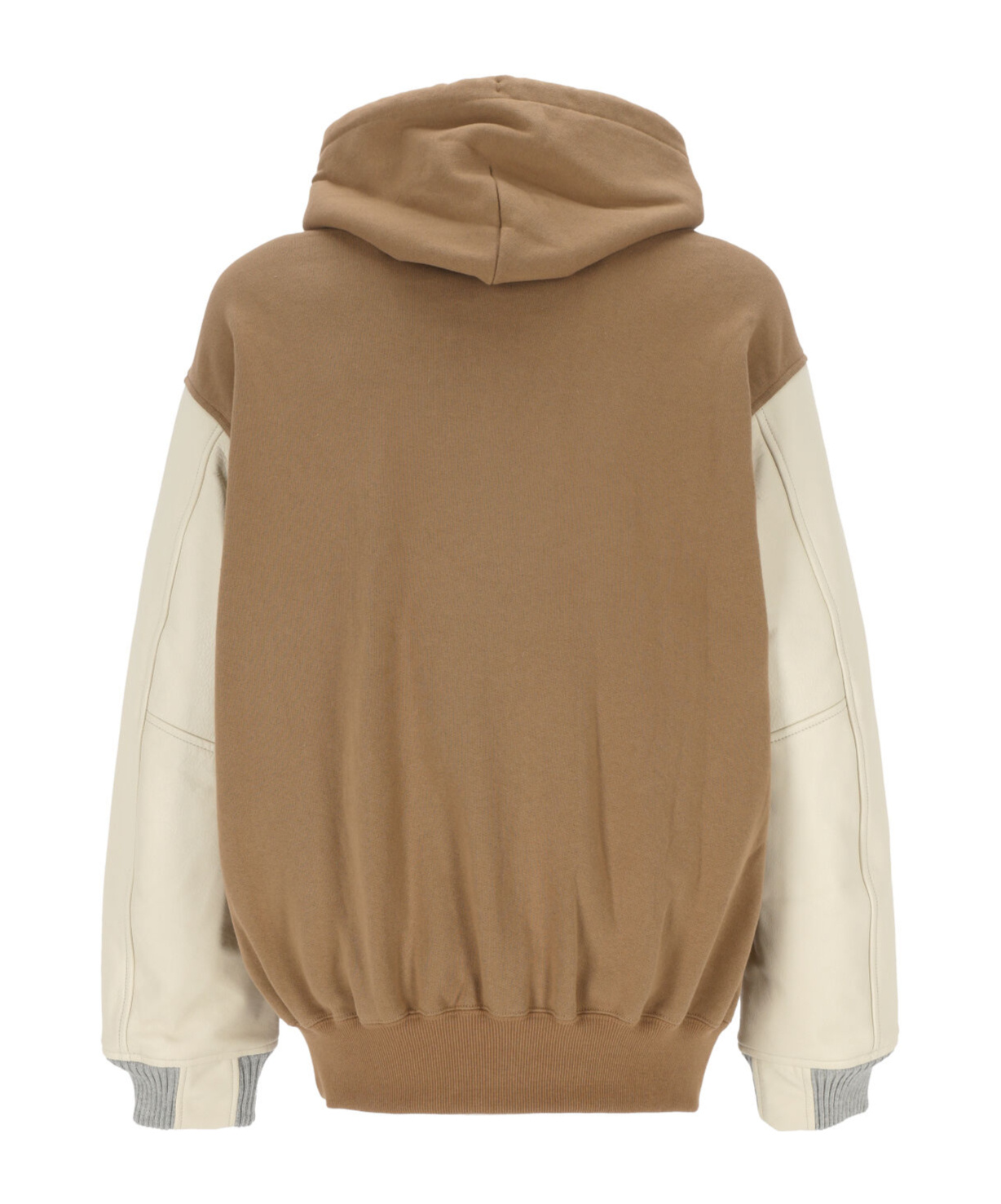 Junya Watanabe Relaxed-fit Cotton Sweatshirt In Brown