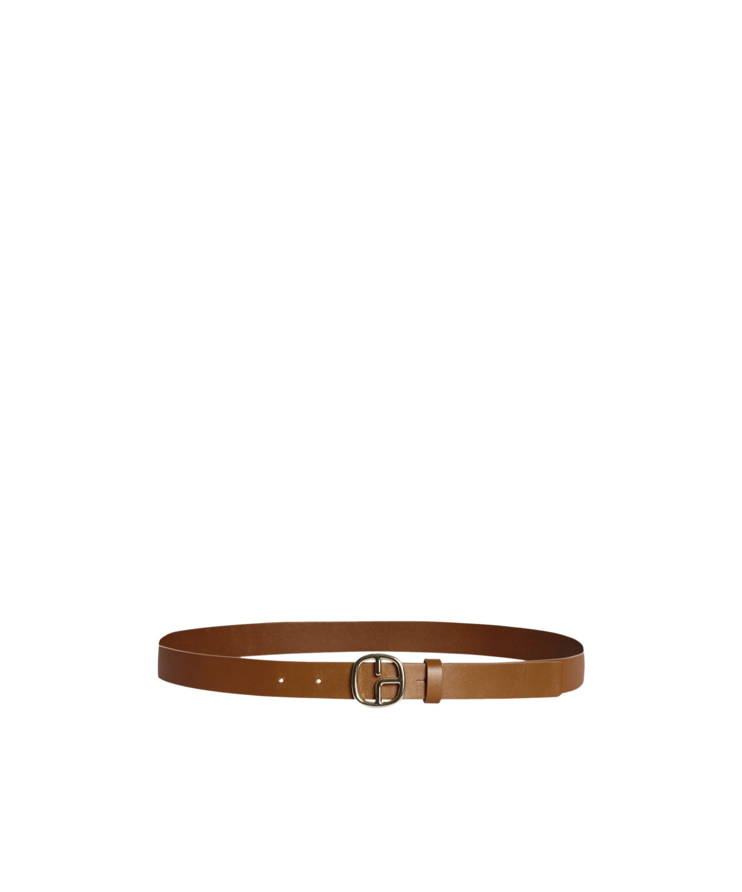 Claudie Pierlot Monogram Belt In Brown