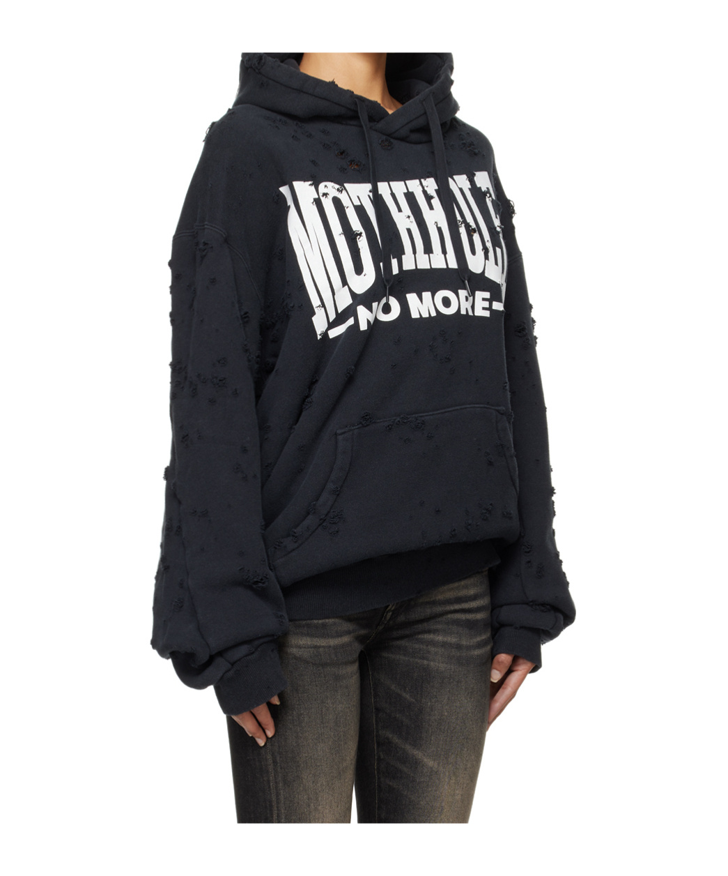 DOUBLET ZOMBIE SILHOUETTE HOODIE