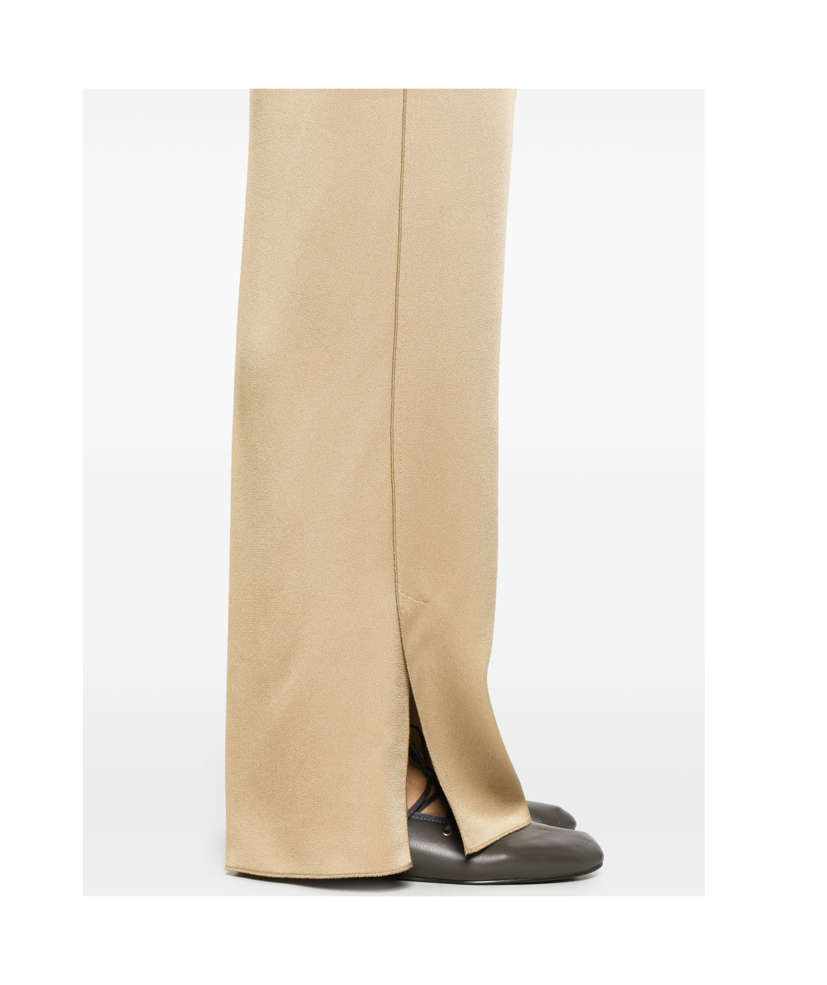 Forte Forte Women Straight Leg Trousers In Nude
