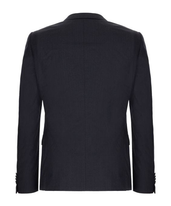 Shop Zegna Single-breasted Wool Suit In Black