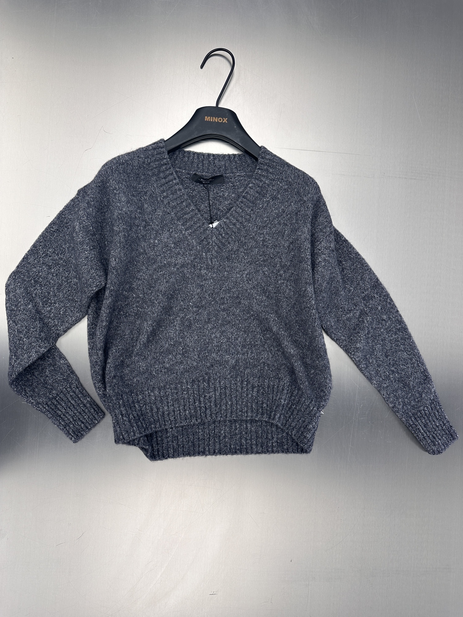 Weekend Max Mara V-neck Sweater In Gray