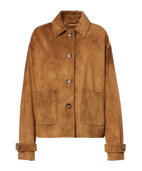 7 For All Mankind Long-sleeved Jacket In Brown