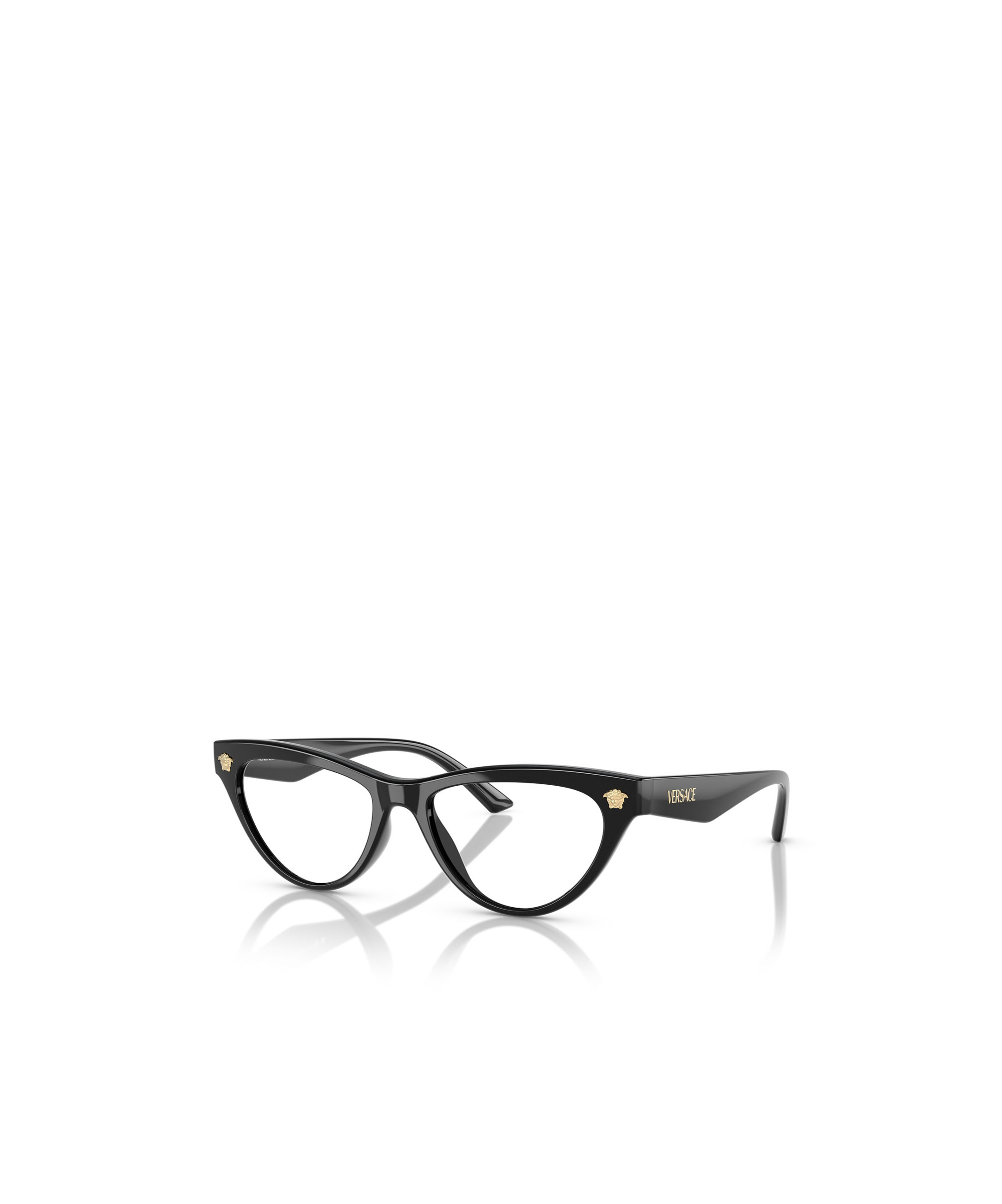 Versace Full Frame Plain Mirror In Black