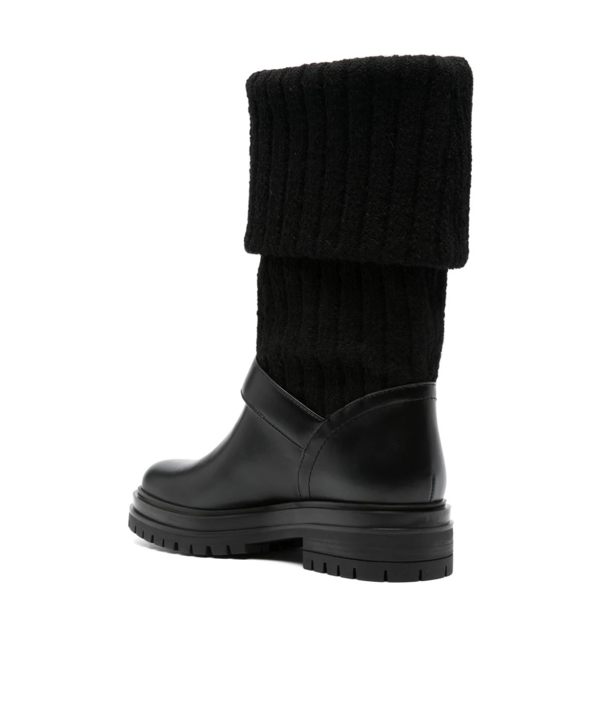 Shop Gianvito Rossi Buckle-detail Boots In Black