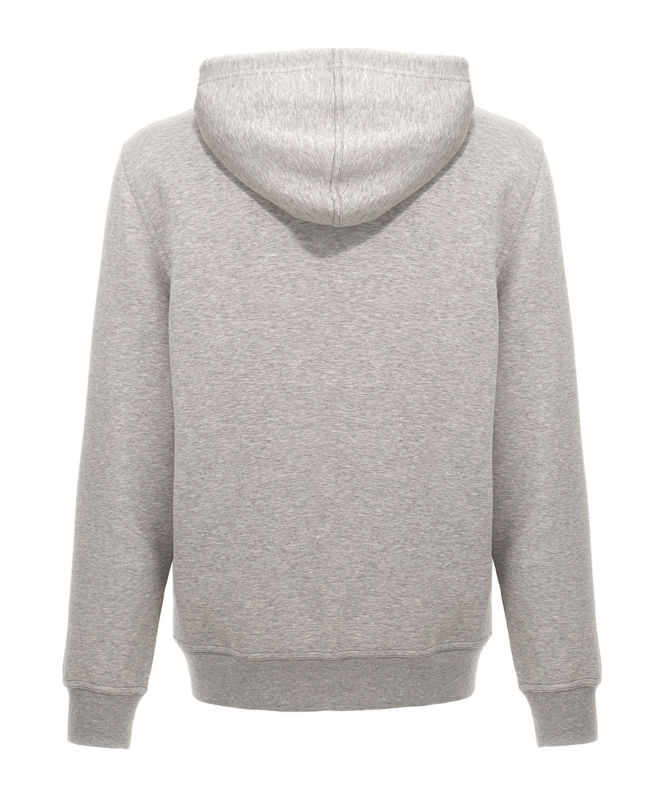 Shop Brunello Cucinelli Mélange Hoodie In Gray