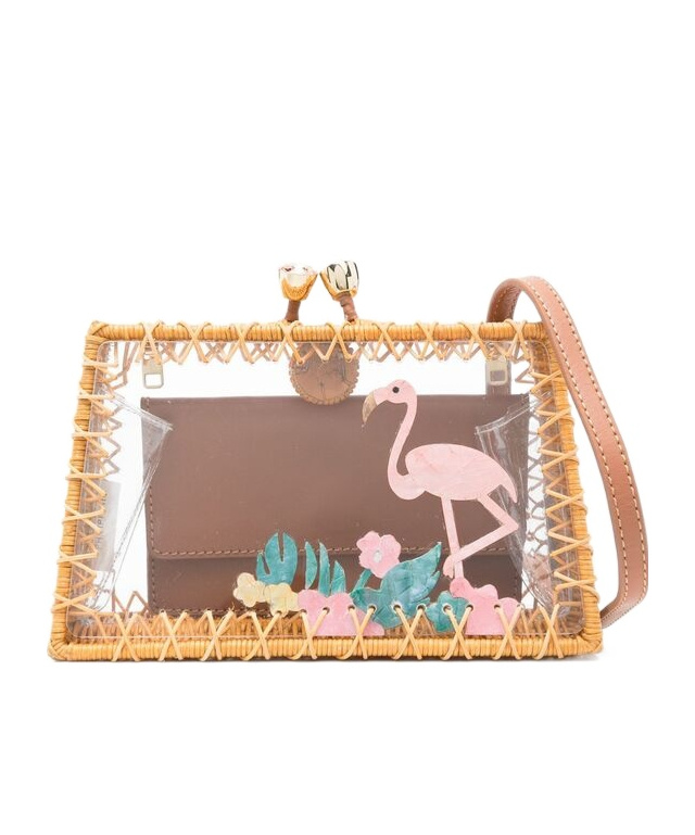 SERPUI TRANSPARENT CLUTCH
