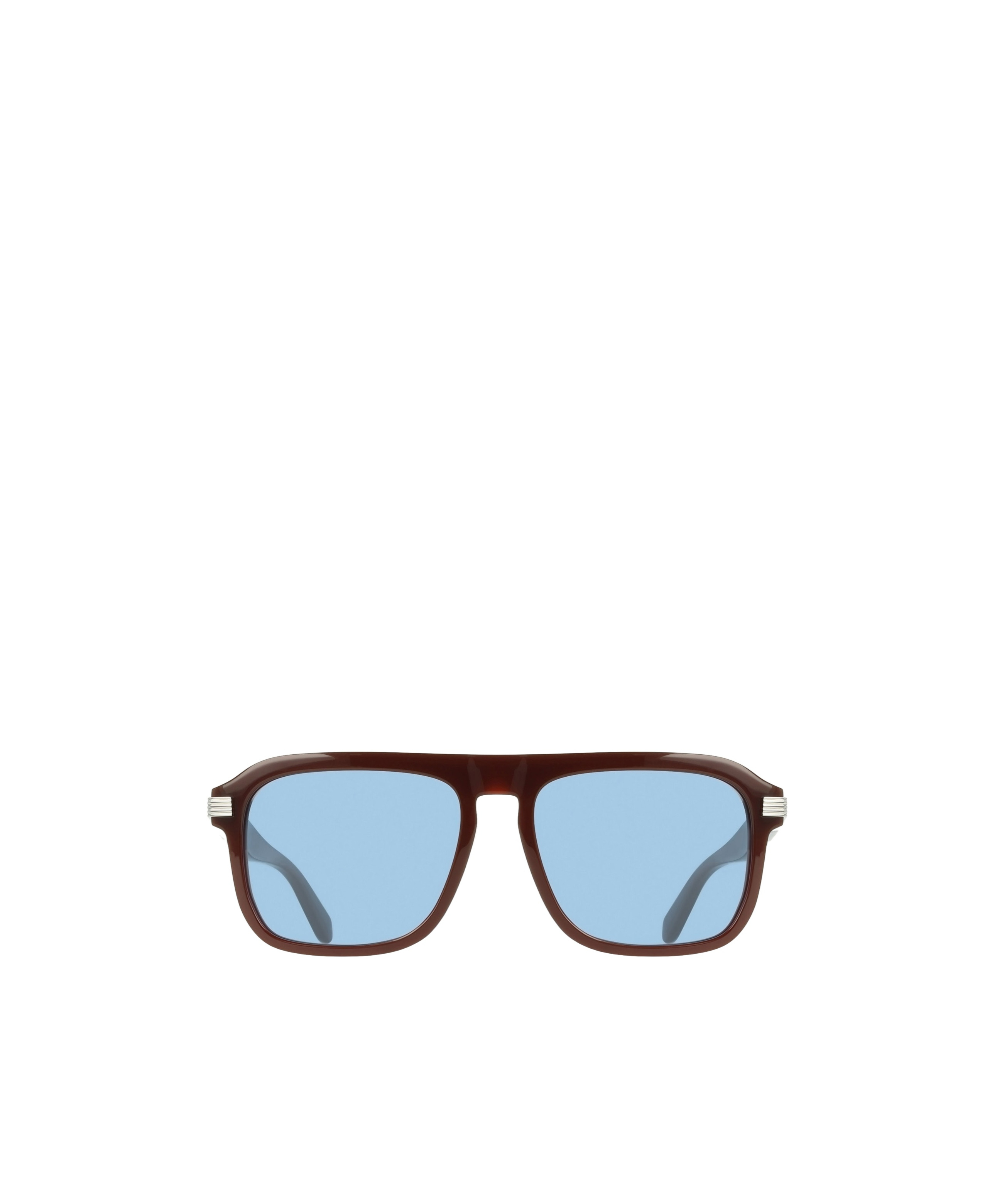 Ferragamo Geometric Sunglasses In Blue