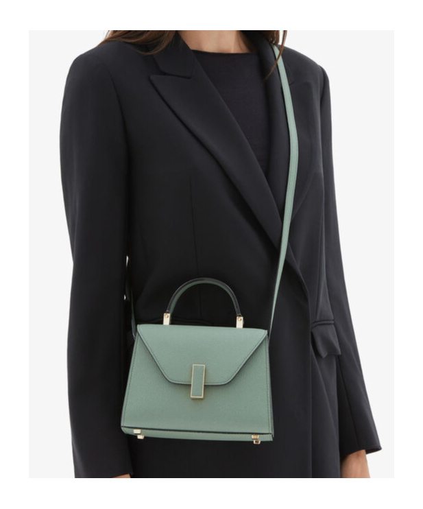 Valextra Micro Bag In Gray