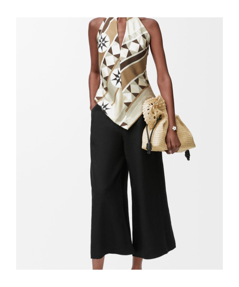 LOEWE X PAULA IBIZA'S CROPPED TROUSERS