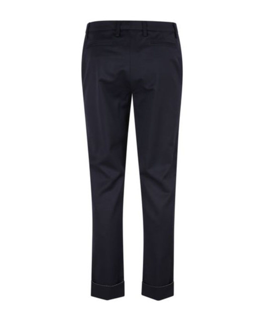 Fabiana Filippi Concealed Trousers In Black