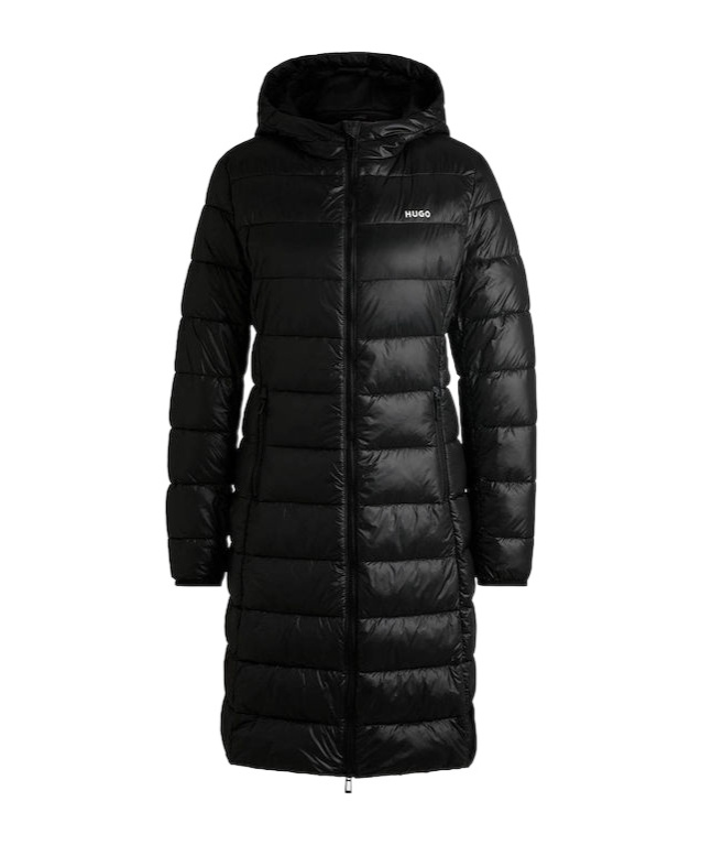 Hugo Boss Long-sleeved Cotton Clothes In Black