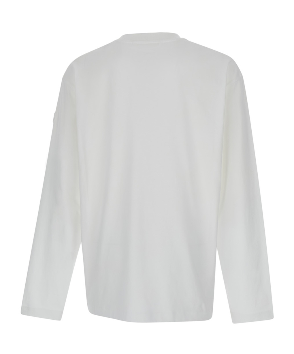Moncler Long-sleeved T-shirt In White