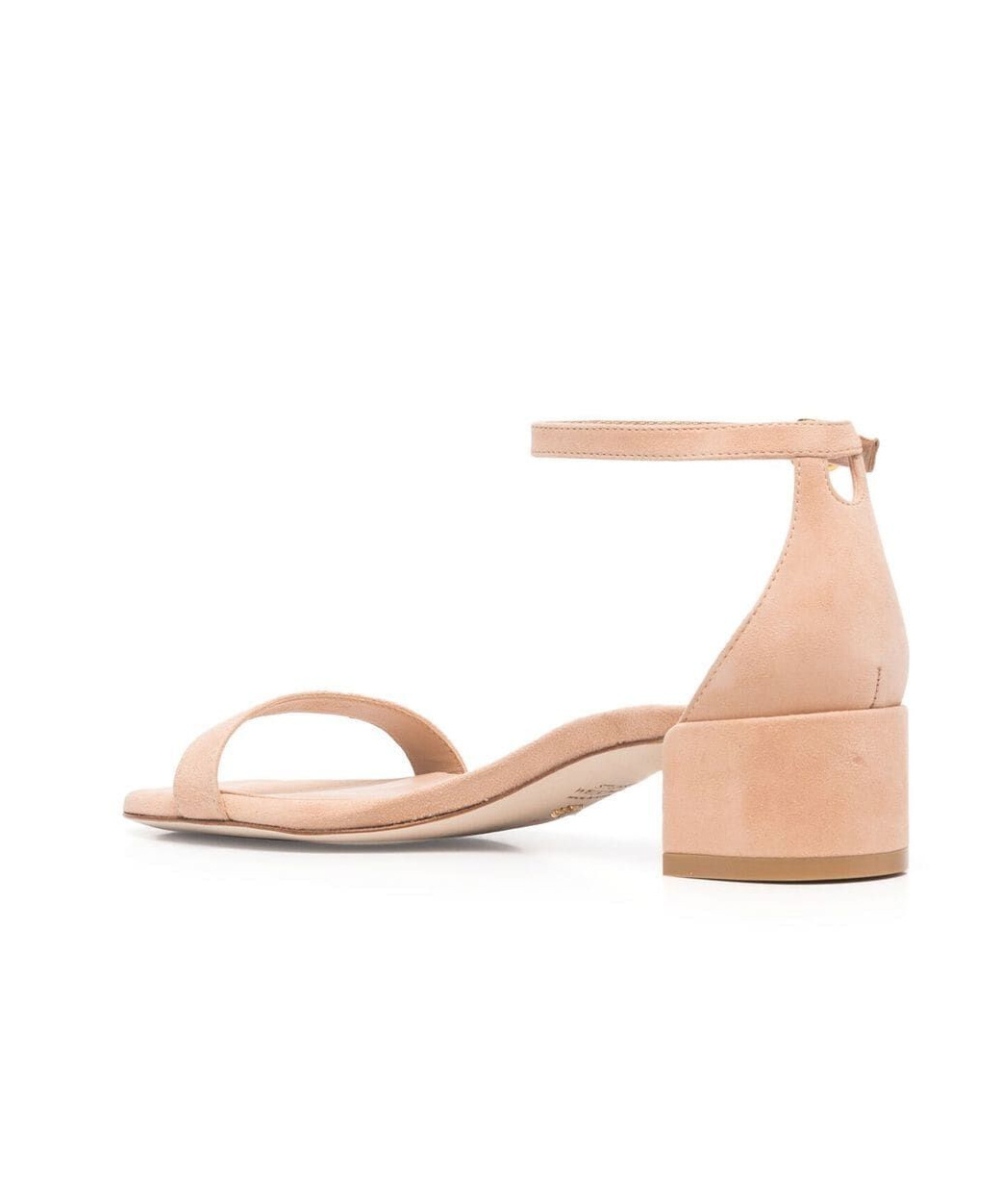 Stuart Weitzman Nudist Open-toe Sandals In Nude