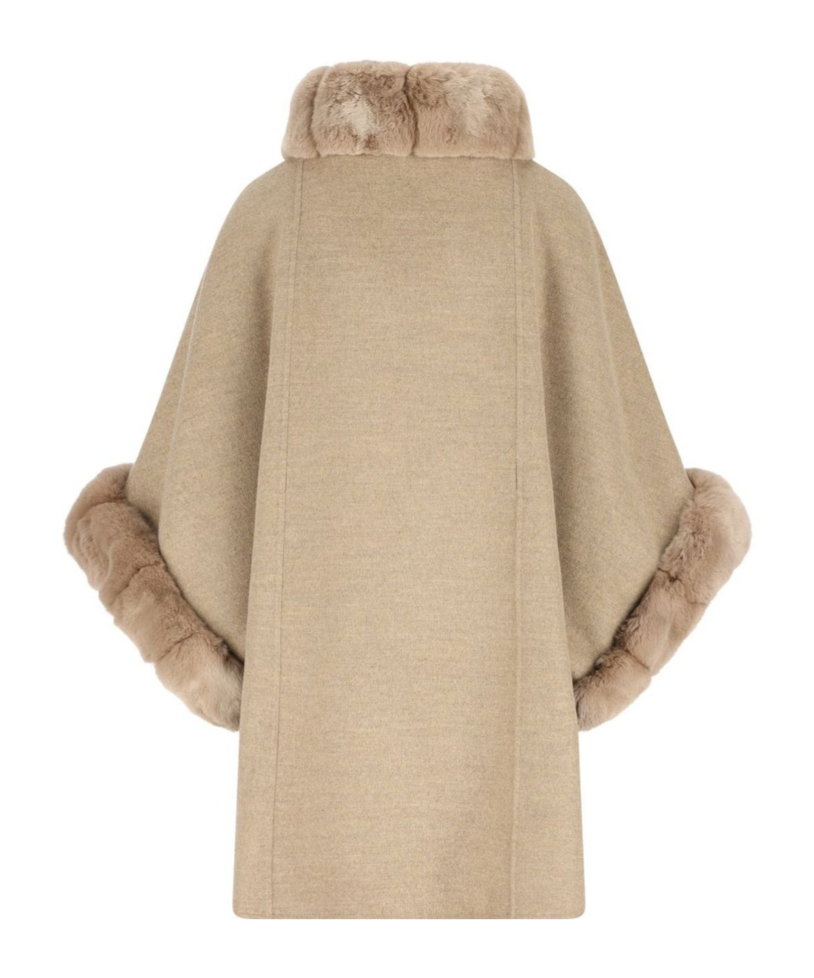 Loro Piana Belted Medium Poncho In Pink