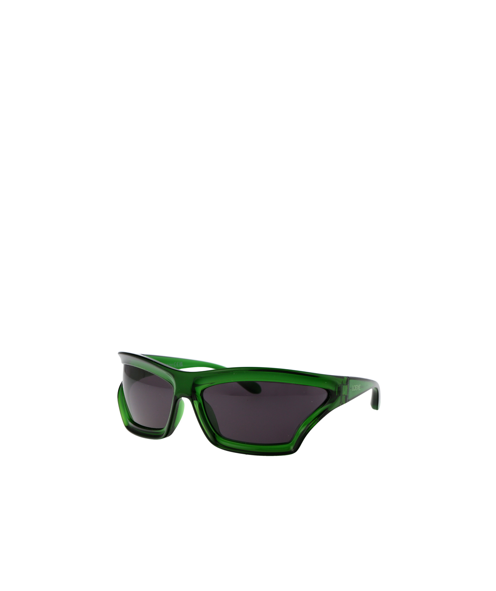 Loewe Geometric Frame Sunglasses In Black
